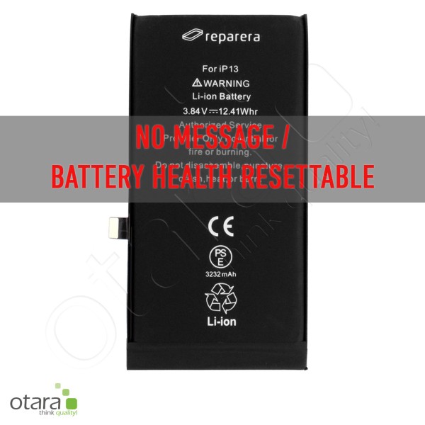 Akku Select Ultra *reparera* für iPhone 13 (no message/battery health resettable)