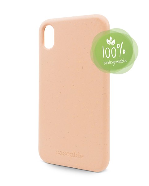 CASEABLE Eco Case iPhone XR, sand rosa