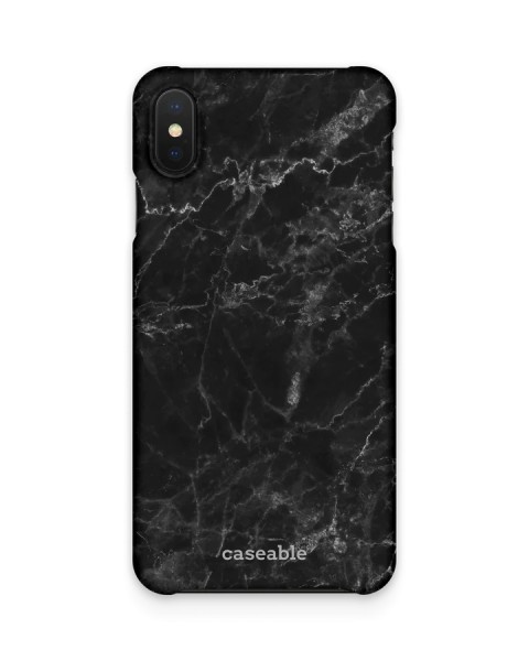 Schutzhülle CASEABLE Hard Case iPhone XS Max, Midnight Marble (Retail/Blister)