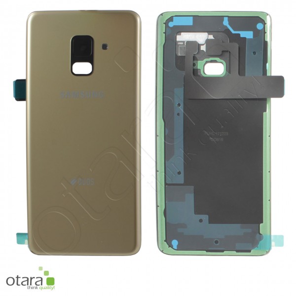 Akkudeckel Samsung Galaxy A8 2018 Duos (A530F/DS), gold, Serviceware