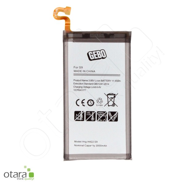 Battery suitable for Samsung Galaxy S9 (G960F) [3.0Ah] Substitute for: EB-BG960ABE
