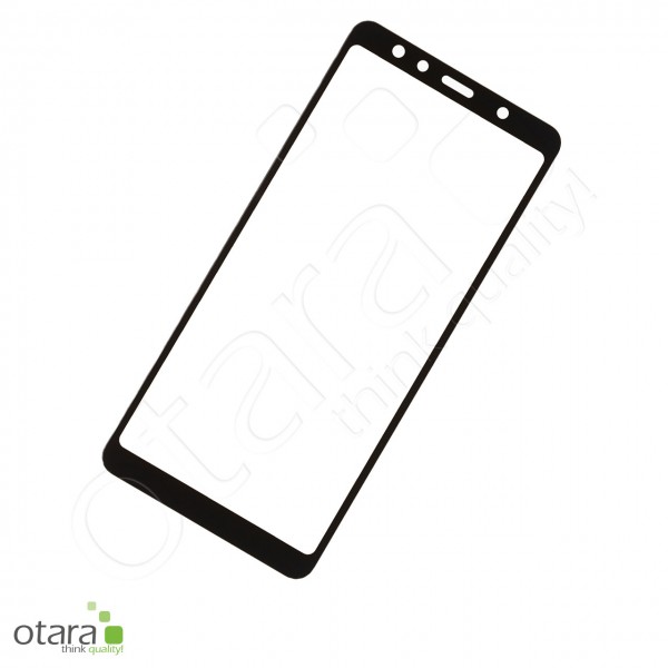 Schutzglas 9D Edge to Edge (full glue) Samsung Galaxy A7 2018 A750F, schwarz (Paperpack)