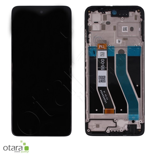 Displayeinheit Motorola Moto G62 5G (XT2223), black, Serviceware