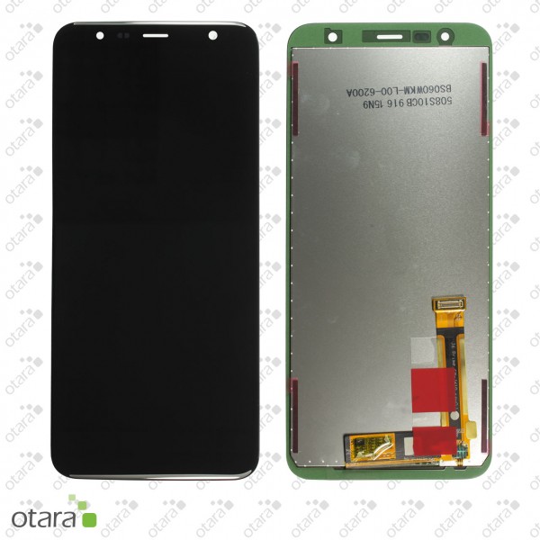 Displayeinheit Samsung Galaxy J4 Plus (J415F), J6 Plus (J610F) 2018, schwarz, Serviceware