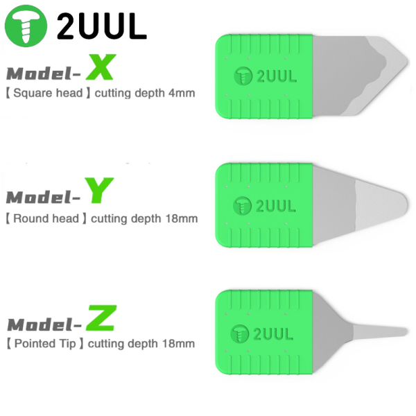 Opener/Separator Knive Edelstahl 2UUL DA91 3in1 Set XYZ-Blade Screen Opener [3 pcs]