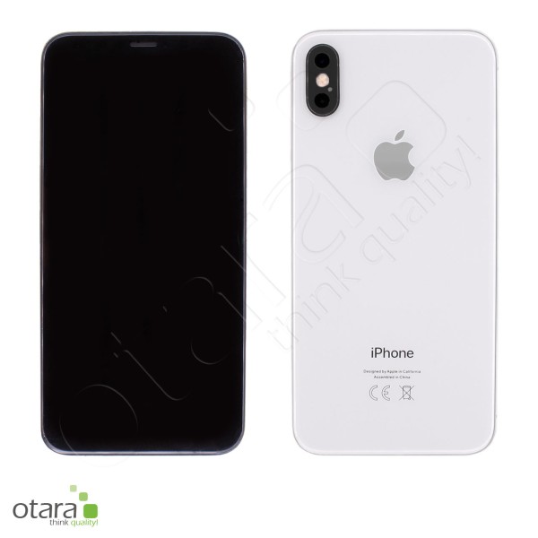 Smartphone Apple iPhone X, 64GB (refurbished), silber/weiß