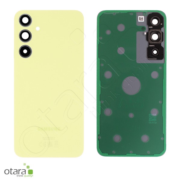 Backcover Samsung Galaxy A55 5G (A556B), awesome lemon, Service Pack