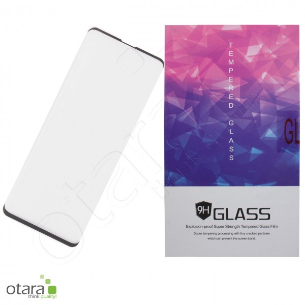 Schutzglas Edge to Edge für Samsung Galaxy S20, schwarz