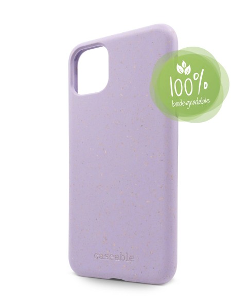 Schutzhülle CASEABLE Eco Case iPhone 11 Pro Max, lila (Retail/Blister)