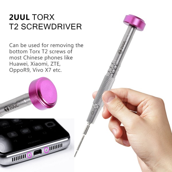 Schraubendreher Torx T2 [2UUL NEW EDITION everyday screwdriver] (violett)