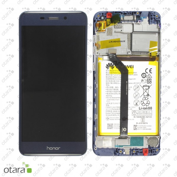 Displayeinheit Huawei Honor 6C Pro, blue, Serviceware