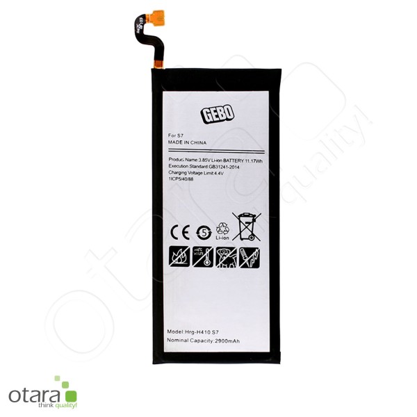 Battery suitable for Samsung Galaxy S7 (G930F) [3.00Ah] Substitute for: EB-BG930ABE