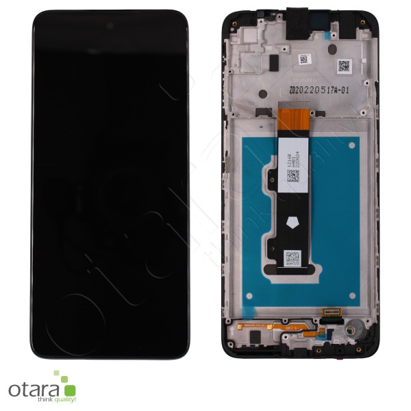 Displayeinheit Motorola Moto E32 (XT2227), black, Serviceware