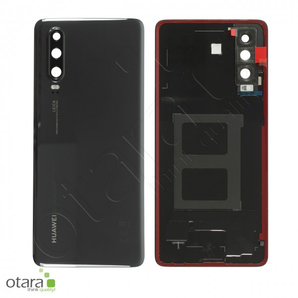 Backcover Huawei P30, black, Service Pack