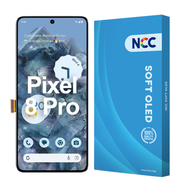 Displayeinheit NCC SOFT OLED für Google Pixel 8 Pro, black