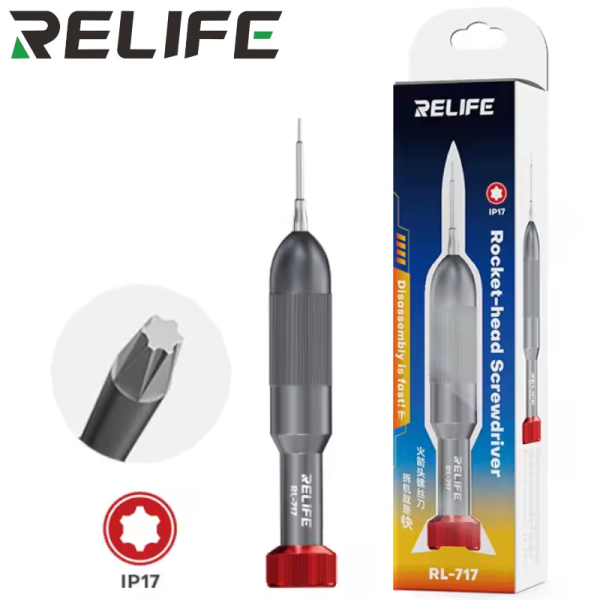 Schraubendreher 2D Rocket Screwdriver RELIFE RL-717 Torx iP17 (red)
