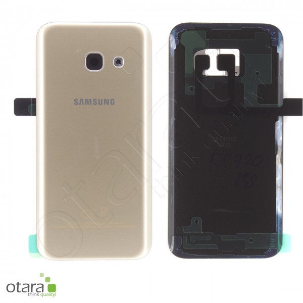Akkudeckel Samsung Galaxy A3 2017 (A320F), gold, Serviceware