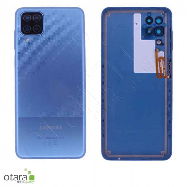 Akkudeckel Samsung Galaxy A12 (A125F), blue, Serviceware