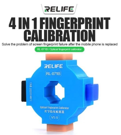Relife RL-071B tool for calibrating optical fingerprint sensors for Oppo, Xiaomi etc.