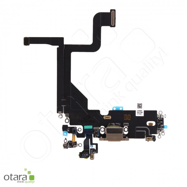 Lade Dock Connector Flex *reparera* für iPhone 13 Pro (Ori/pulled Qualität), gold