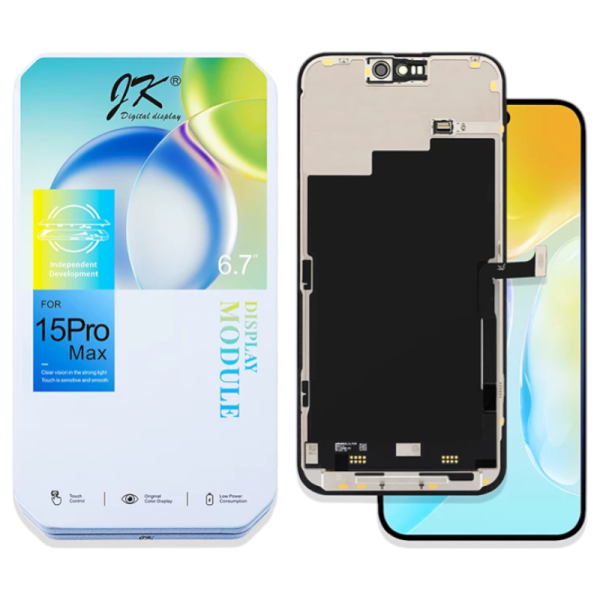 Displayeinheit JK INCELL für iPhone 15 Pro Max (COPY) INCELL LCD, black