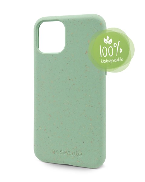 Schutzhülle CASEABLE EcoCase iPhone 11 Pro, grün (Retail/Blister)
