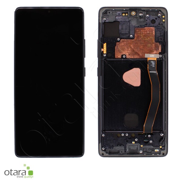 Displayeinheit *reparera* für Samsung Galaxy S10 Lite (G770F) (COPY), soft OLED, prism black
