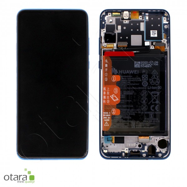 Displayeinheit Huawei P30 Lite 2020 Global (MAR-LX1M), peacock blue, Serviceware