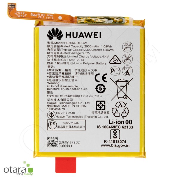 Huawei Akku HB366481ECW - P20 Lite, P10 Lite, P9/P9 Lite, P8 Lite, P Smart 2018, Serviceware