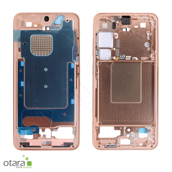 Samsung Galaxy S24 (S921B) front/middle frame, sandstone orange (online exclusive), Service Pack