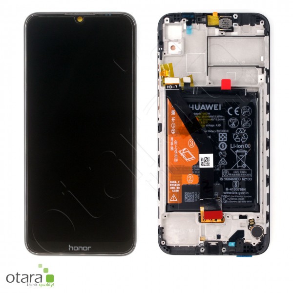 Displayeinheit Huawei Honor 8A, black, Serviceware