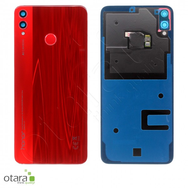 Akkudeckel Huawei Honor 8X, red, Serviceware